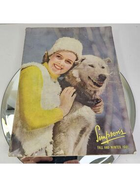 1941 Simpsons Sears Winter & Fall Catalog Regina Canada Nice Cond WWII Mention